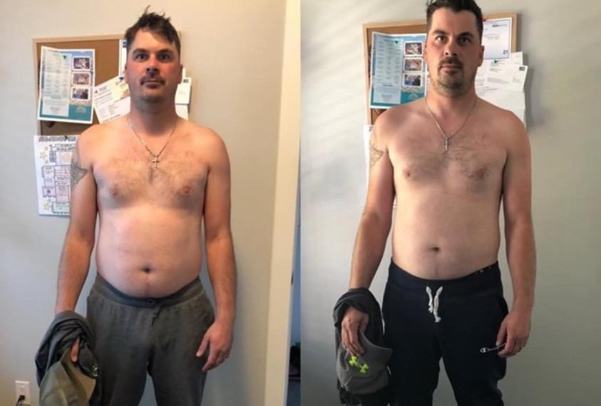 Client visible change in just 3 days with natural coaching